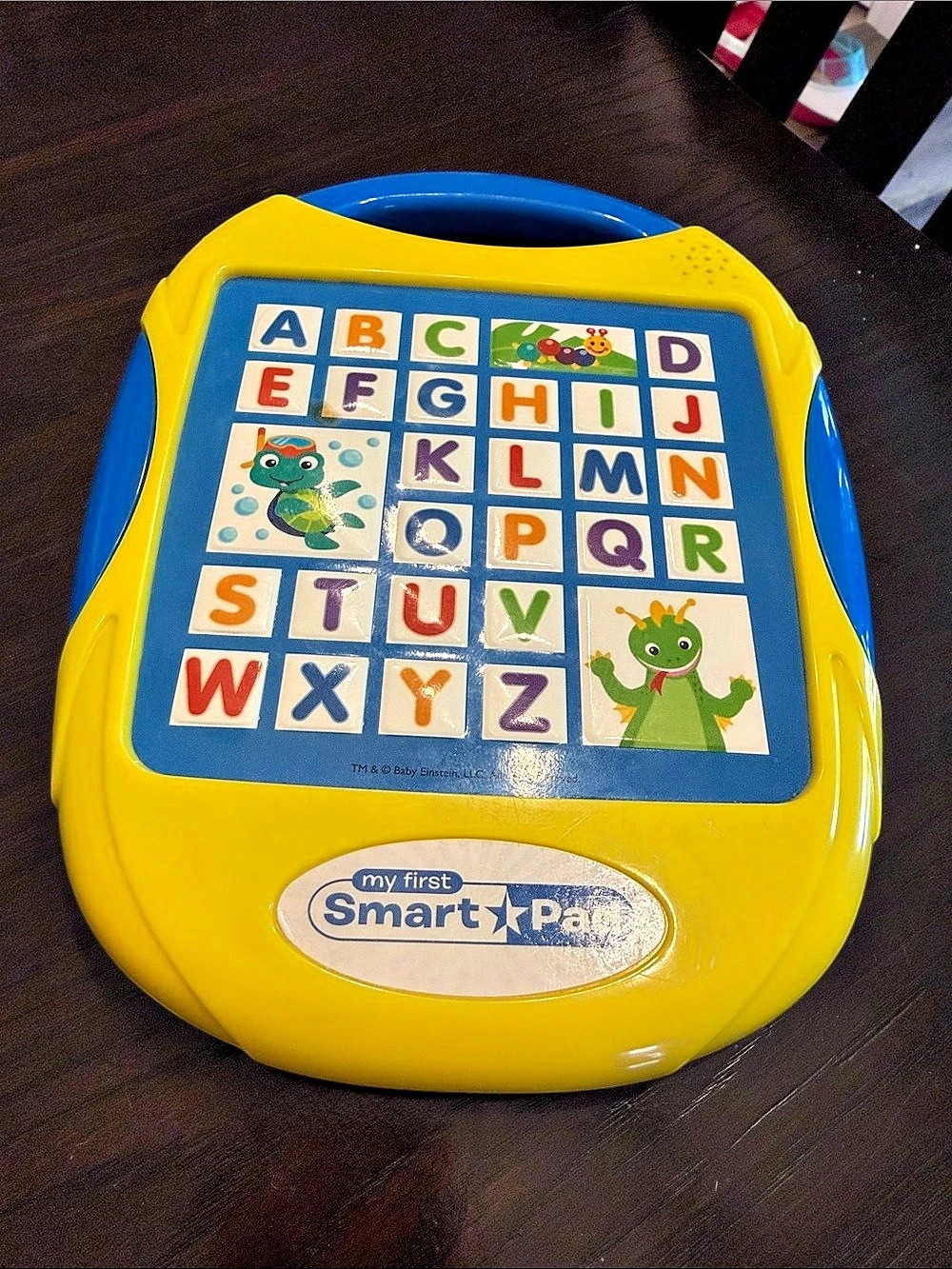 Fisher-Price My First Smart Pad Learning Toy Yellow